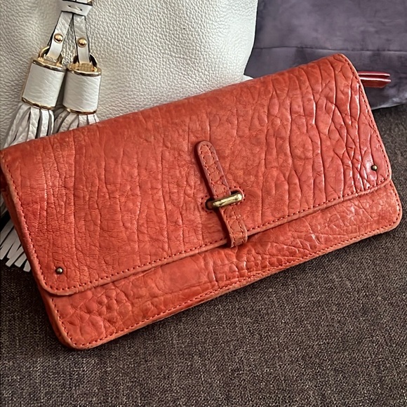 Pilcro and The Letterpress by ANTHROPOLOGIE Buttery Soft Leather Wallet - Picture 1 of 10